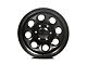 Black Rock Wheels Type 8 Matte Black 6-Lug Wheel; 17x8; 0mm Offset (2024 Tacoma)