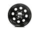 Black Rock Wheels Type 8 Matte Black 6-Lug Wheel; 17x8; 0mm Offset (2024 Tacoma)