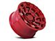 Black Rhino Rotor Candy Red 6-Lug Wheel; 18x9; 12mm Offset (17-24 Titan)