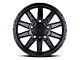 Black Rhino Excursion Matte Black 6-Lug Wheel; 17x7.5; 35mm Offset (05-15 Tacoma)