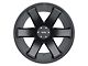 Black Rhino Raze Matte Black 6-Lug Wheel; 17x10; -44mm Offset (16-23 Tacoma)