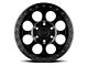 Black Rhino Riot Matte Black 6-Lug Wheel; 17x8.5; -30mm Offset (21-24 Bronco, Excluding Raptor)