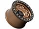 KMC Tank Beadlock Matte Bronze 6-Lug Wheel; 17x9; -15mm Offset (16-23 Tacoma)