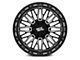 Moto Metal Stinger Gloss Black Machined 6-Lug Wheel; 20x9; 18mm Offset (22-24 Tundra)