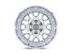 Black Rhino Holcomb Gloss Silver with Mirror Cut Face 6-Lug Wheel; 17x9.5; 12mm Offset (10-24 4Runner)