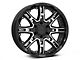 Level 8 Wheels Slingshot Gloss Black Machined 6-Lug Wheel; 20x9; 10mm Offset (16-24 Titan XD)