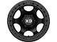 XD Beadlock Satin Black 6-Lug Wheel; 17x9; -38mm Offset (10-24 4Runner)