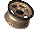 XD Portal Satin Bronze with Satin Black Lip 6-Lug Wheel; 17x8.5; 18mm Offset (10-24 4Runner)