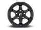 Fuel Wheels Shok Textured Black 6-Lug Wheel; 17x9; 1mm Offset (10-24 4Runner)