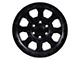 Tremor Wheels 103 Impact Satin Black 6-Lug Wheel; 20x9; 0mm Offset (2024 Tacoma)