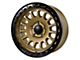 Tremor Wheels 104 Aftershock Gloss Gold with Gloss Black Lip 6-Lug Wheel; 20x9; 0mm Offset (2024 Tacoma)