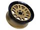 Tremor Wheels 105 Shaker Gloss Gold with Gloss Black Lip 6-Lug Wheel; 20x9; 0mm Offset (05-15 Tacoma)