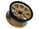 Tremor Wheels 103 Impact Gloss Gold with Gloss Black Lip 6-Lug Wheel; 17x8.5; 0mm Offset (2024 Tacoma)