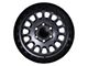 Tremor Wheels 104 Aftershock Graphite Grey with Black Lip 6-Lug Wheel; 17x8.5; 0mm Offset (03-09 4Runner)