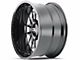Cali Off-Road Summit Gloss Black Milled 6-Lug Wheel; 20x9; -12mm Offset (16-24 Titan XD)