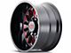Cali Off-Road Summit Gloss Black with Red Milled Spokes 6-Lug Wheel; 20x10; -25mm Offset (2024 Tacoma)