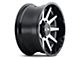 ION Wheels TYPE 143 Gloss Black Machine 6-Lug Wheel; 20x9; 18mm Offset (2024 Tacoma)