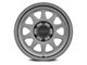 Method Race Wheels MR316 Gloss Titanium 6-Lug Wheel; 17x8.5; 0mm Offset (2024 Tacoma)