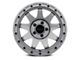 Method Race Wheels MR317 Matte Titanium 6-Lug Wheel; 17x8.5; 0mm Offset (16-23 Tacoma)