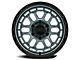 Reika R35 Rambler Gloss Graphite with Gloss Black Ring 6-Lug Wheel; 17x9; -12mm Offset (21-24 Bronco, Excluding Raptor)