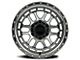 Reika R35 Rambler Machined Clear 6-Lug Wheel; 17x8.5; 0mm Offset (2024 Tacoma)