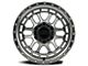 Reika R35 Rambler Machined Clear 6-Lug Wheel; 17x9; -12mm Offset (2024 Tacoma)