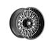 Fittipaldi Offroad FA07 Gloss Black Milled 6-Lug Wheel; 20x12; -44mm Offset (2024 Tacoma)