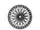 Fittipaldi Offroad FA07 Gloss Black Milled 6-Lug Wheel; 20x12; -44mm Offset (05-15 Tacoma)