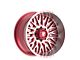 Fittipaldi Offroad FA07 Gloss Red Machined 6-Lug Wheel; 26x12; -44mm Offset (22-24 Tundra)