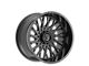 Fittipaldi Offroad FA08 Gloss Black 6-Lug Wheel; 22x12; -44mm Offset (16-23 Tacoma)