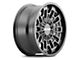 Mayhem Wheels Cortex Matte Black 6-Lug Wheel; 17x9; -12mm Offset (2024 Tacoma)