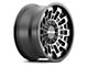 Mayhem Wheels Cortex Matte Black with Dark Tint 6-Lug Wheel; 17x9; -12mm Offset (10-24 4Runner)