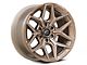 Fuel Wheels Flux Platinum Bronze 6-Lug Wheel; 20x10; -18mm Offset (2024 Tacoma)
