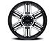 ION Wheels TYPE 147 Black Machined 6-Lug Wheel; 20x10; -19mm Offset (10-24 4Runner)