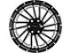 Impact Wheels 903 Gloss Black Milled 6-Lug Wheel; 20x10; -12mm Offset (05-15 Tacoma)