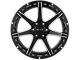 Impact Wheels 904 Gloss Black Milled 6-Lug Wheel; 20x10; -12mm Offset (2024 Tacoma)