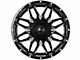 Impact Wheels 819 Gloss Black Milled 6-Lug Wheel; 17x9; 0mm Offset (2024 Tacoma)