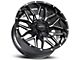 Impact Wheels 819 Matte Black 6-Lug Wheel; 17x9; 0mm Offset (2024 Tacoma)