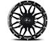 Impact Wheels 819 Matte Black 6-Lug Wheel; 17x9; 0mm Offset (2024 Tacoma)