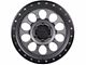 Lock Off-Road 50Cal Matte Grey with Matte Black Ring 6-Lug Wheel; 20x9; 0mm Offset (21-24 Bronco, Excluding Raptor)