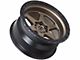 Lock Off-Road Olympus Matte Desert Bronze with Matte Black Ring 6-Lug Wheel; 20x10; -24mm Offset (2024 Tacoma)