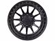 Lock Off-Road Baja Matte Black with Matte Black Ring 6-Lug Wheel; 17x9; 0mm Offset (21-24 Bronco, Excluding Raptor)