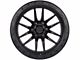 Lock Off-Road Krawler Matte Black with Matte Black Ring 6-Lug Wheel; 17x9; -12mm Offset (10-24 4Runner)