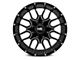 Hardrock Offroad Commander Gloss Black Milled 6-Lug Wheel; 20x12; -51mm Offset (22-24 Tundra)