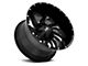 Hardrock Offroad Devious Gloss Black Milled 6-Lug Wheel; 20x12; -44mm Offset (16-24 Titan XD)