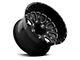 Hardrock Offroad Slammer Xposed Gloss Black Milled 6-Lug Wheel; 24x12; -44mm Offset (10-24 4Runner)