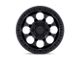 KMC Riot SBL Satin Black 6-Lug Wheel; 17x9; -12mm Offset (21-24 Bronco, Excluding Raptor)
