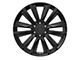 RTX Offroad Wheels GM-01 Gloss Black 6-Lug Wheel; 22x9; 25mm Offset (2024 Tacoma)