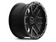 RTX Offroad Wheels Volcano Gloss Black Milled Edge 6-Lug Wheel; 18x9.5; -10mm Offset (2024 Tacoma)