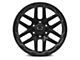 RTX Offroad Wheels Volcano Gloss Black Milled Edge 6-Lug Wheel; 20x10; -18mm Offset (16-23 Tacoma)